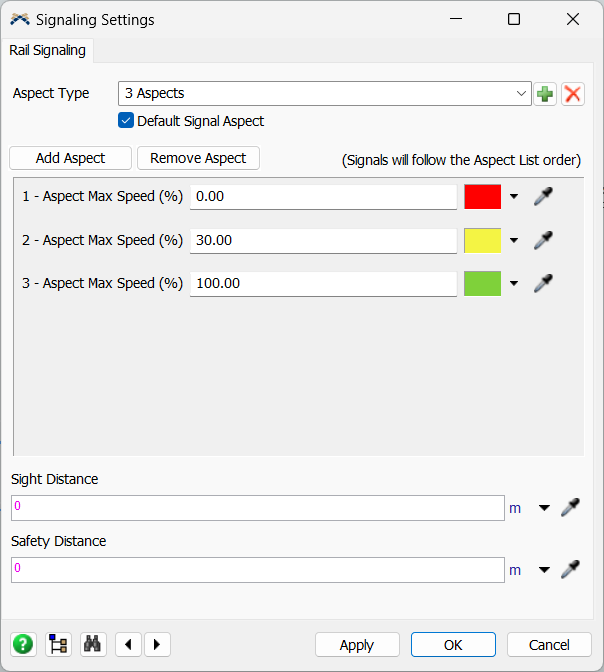 SignalSettings