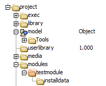 Module "testmodule"