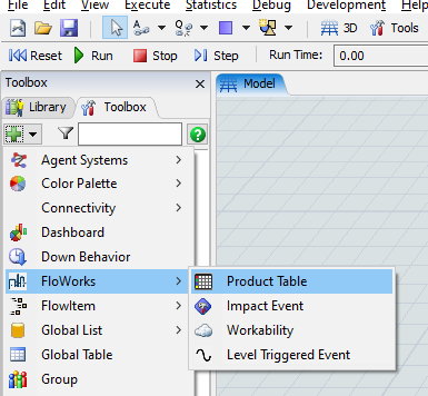 Create or Edit Product Table