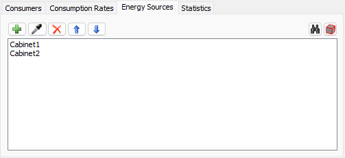 Energy Sources Tab