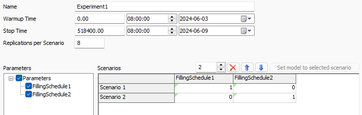 Experimenter Job Configuration