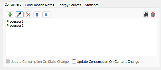 Consumers Tab